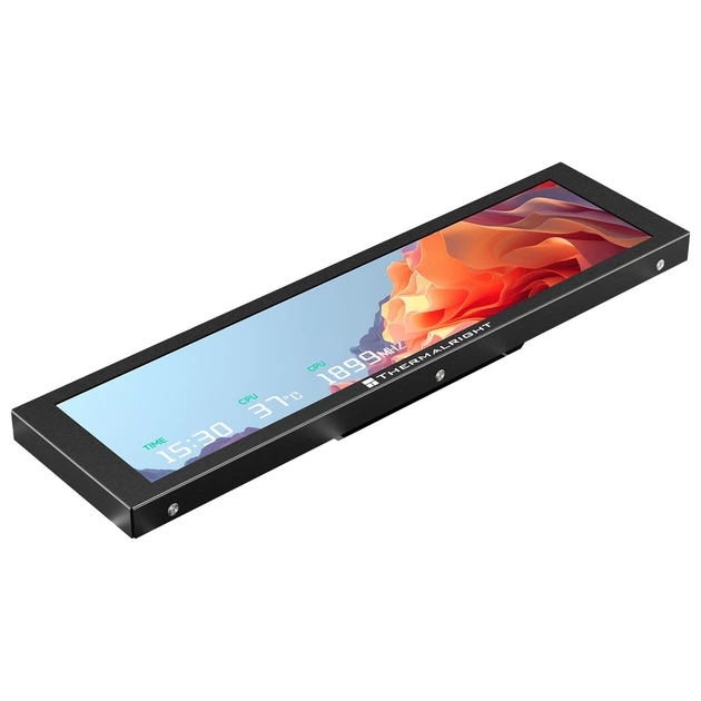 Вторичный USB + 9 PIN дисплей 9.16'' мониторинга ресурсов для ПК