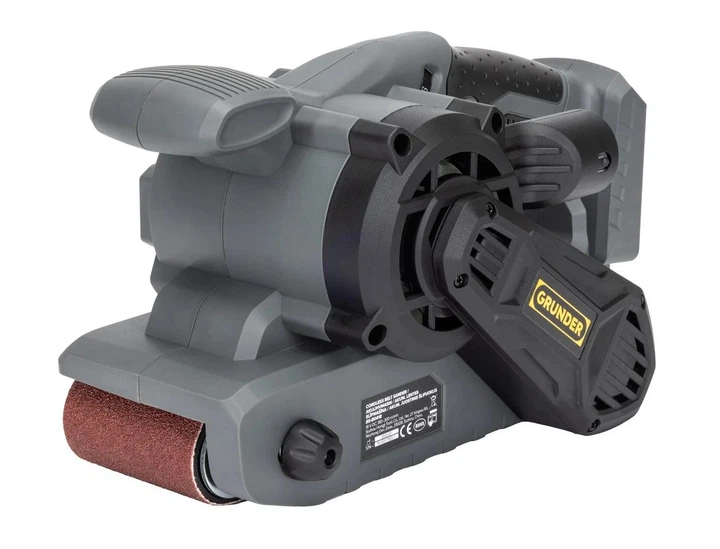 Szlifierka taśmowa akumulatorowa Grunder BS-B0418 (4772013451426) - obraz 2