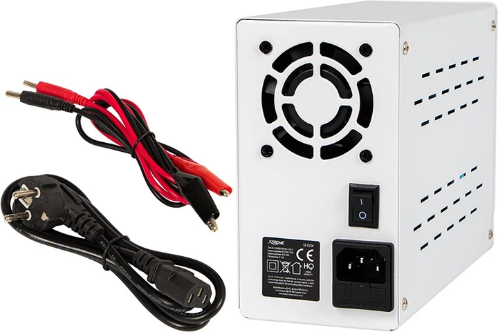 Лабораторний блок живлення Xtreme X3010 30 В 10 А Білий (5900804120681) - зображення 2