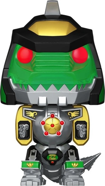 Figurka Funko Pop Bitty Bots: Power Rangers - Dragon Zord with Green Ranger 90115 (889698901154) - obraz 2