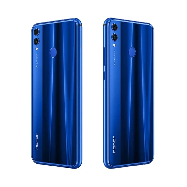 Смартфон Honor 8X 6/128Gb Blue + чохол + захисне скло - Фото 3 Смартфон Honor 8X 6/128Gb Blue + чохол + захисне скло - зображення 3