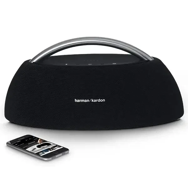Акустика портативная Harman Kardon Go + Play Mini Black - Фото 2 Акустика портативная Harman Kardon Go + Play Mini Black - изображение 2