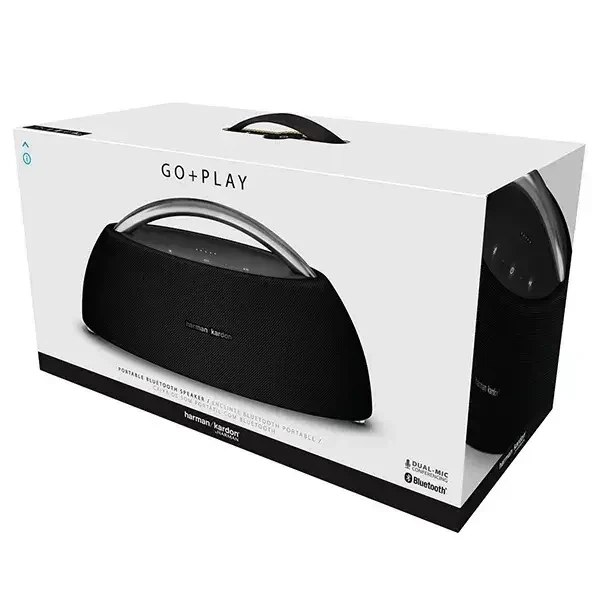 Акустика портативная Harman Kardon Go + Play Mini Black - Фото 5 Акустика портативная Harman Kardon Go + Play Mini Black - изображение 5