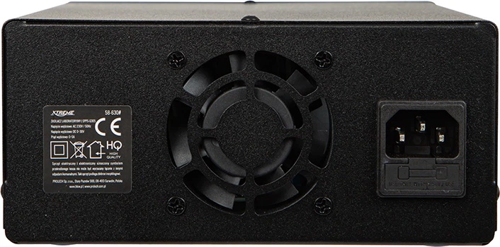 Лабораторний блок живлення Xtreme SPPS-G305 30 В 5 A Чорний (5900804145790) - зображення 2