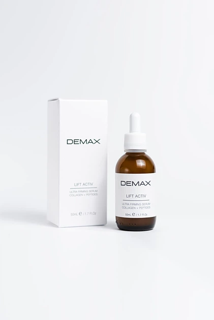 Колагеново-пептидна сироватка Demax professional Ліфт Актив концентрований засіб для зволоження та зміцнення шкіри 50мл - зображення 5