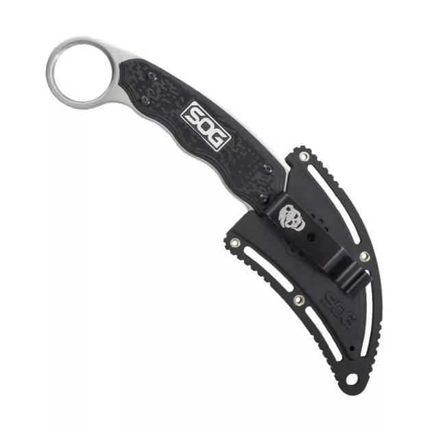 Нож с фиксированным лезвием SOG Gambit Satin – GB1001-CP - изображение 7