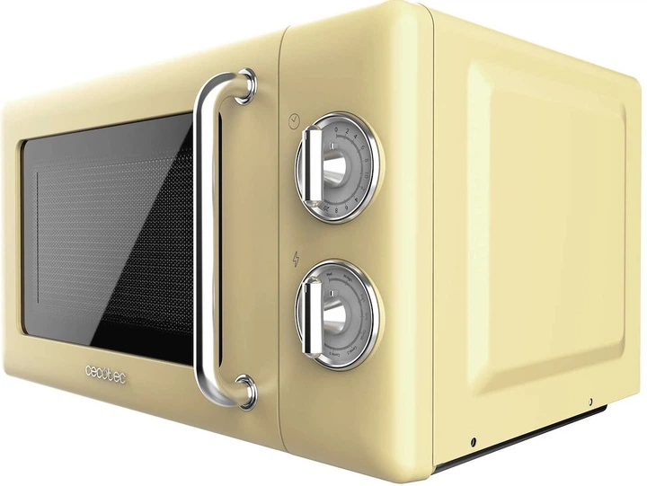 Kuchenka mikrofalowa Cecotec Proclean 3110 Retro Yellow (01708) - obraz 2