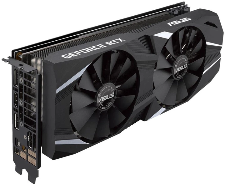 Видеокарта Asus PCI-Ex GeForce RTX 2070 Dual OC 8GB GDDR6 (256bit