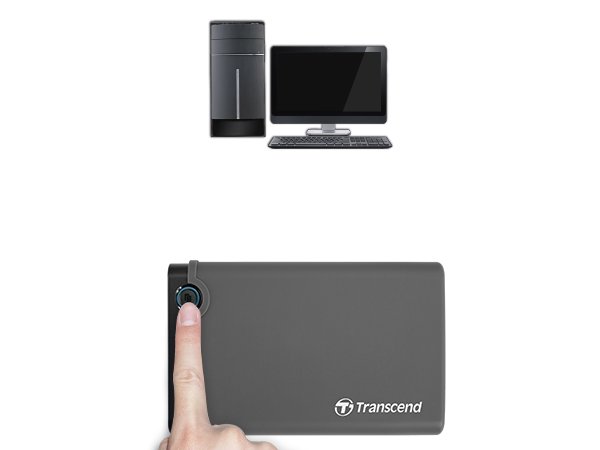 Зовнішня кишеня для HDD/SSD Transcend StoreJet 25CK3 2.5" SATA to USB 3.0 Rubber (TS0GSJ25CK3) [69861] - зображення 4
