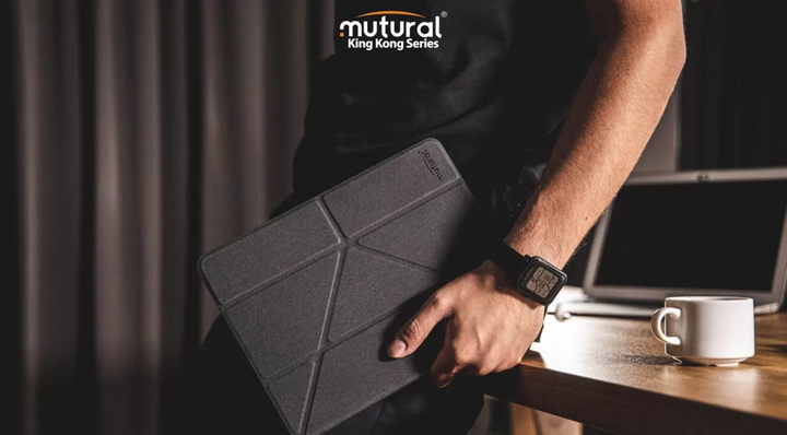 Чехол-книжка Mutural King Kong Smart Case для Apple iPad Pro 12.9" M1 2021 Dark Blue [63471] - изображение 2