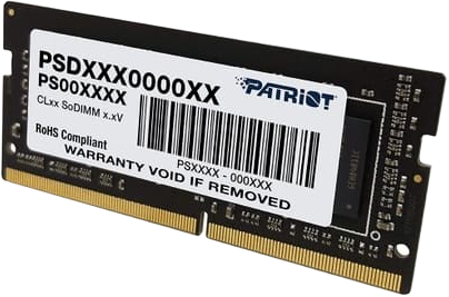 Оперативна память Patriot Signature Line SODIMM DDR4-3200 8192MB PC4-25600 (PSD48G320082S) - зображення 2