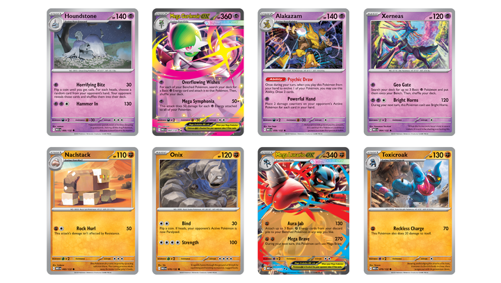 Картки Коллекционная Игра Pokemon Mega Evolution - изображение 6