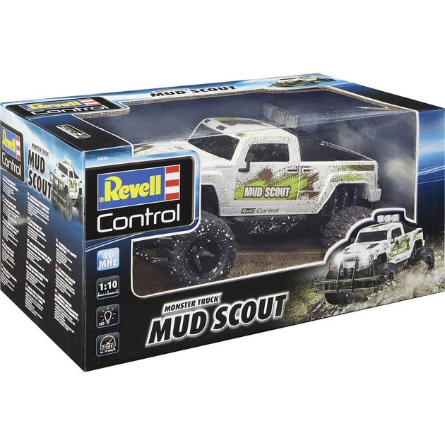 Автомобіль на дистанційному управлінні Revell RC Monster Truck Mud Scout 24643 (4009803246437) - зображення 3
