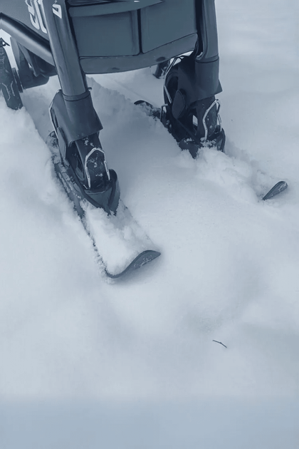 Лижі SkiKid для дитячої коляски для зими на колеса універсальні 2 шт. - зображення 7