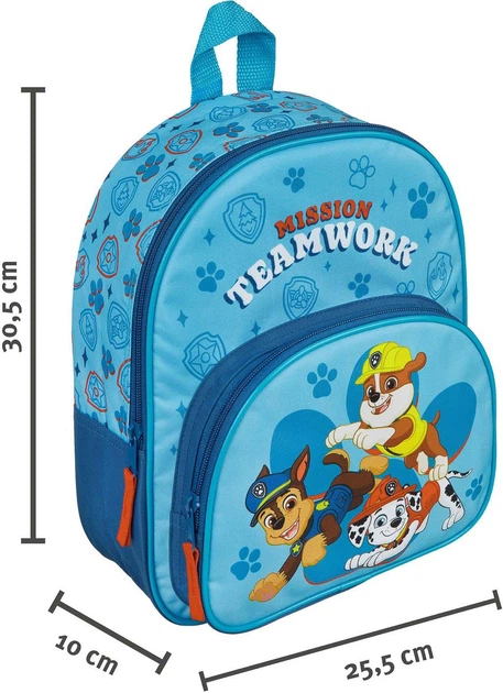 Plecak szkolny Undercover Psi Patrol 30.5 x 25.5 x 10 cm Niebieski (4043946313717) - obraz 4