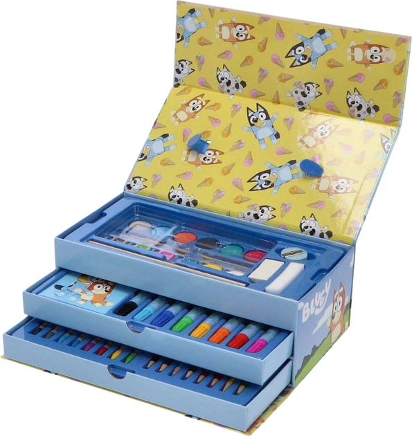 Zestaw kreatywny Cerda Bluey 52 elementy (8720246220698) - obraz 2
