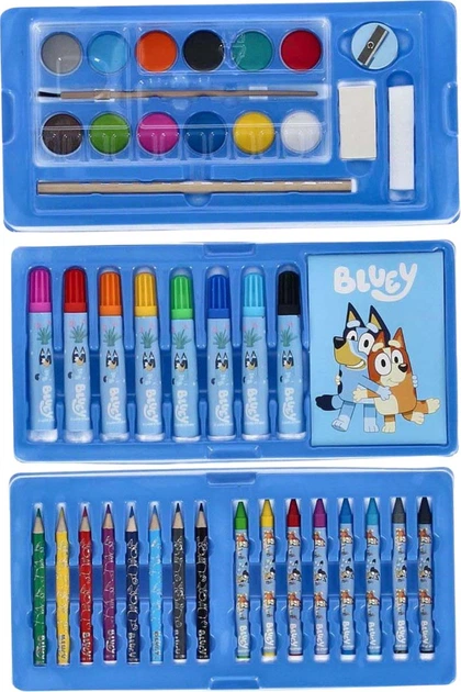 Zestaw kreatywny Cerda Bluey 52 elementy (8720246220698) - obraz 3