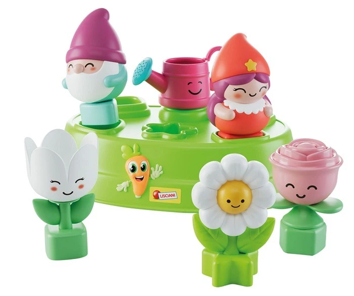 Іграшка для немовлят Lisciani Carotina Baby Сортер Гноми та квіти (8008324109951) - зображення 2