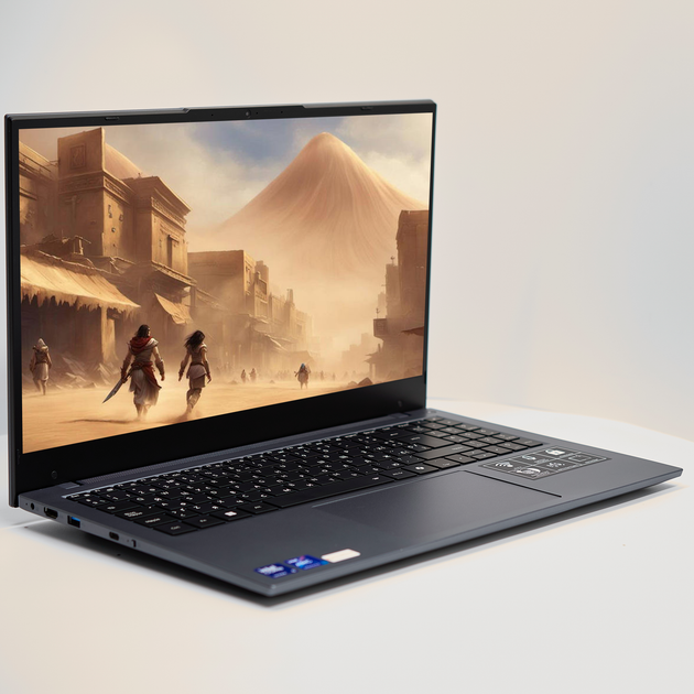 Ноутбук 15,6" Medion (Lenovo Group) Akoya E15443 | Intel Core Ultra 5 125H | IPS (1920x1080) FullHD | RAM DDR5 16 ГБ | SSD 512 ГБ | Intel Arc Graphics | Wi-Fi 6 | АКБ до 9 годин | Win11 (4962) - Уцінка - зображення 3