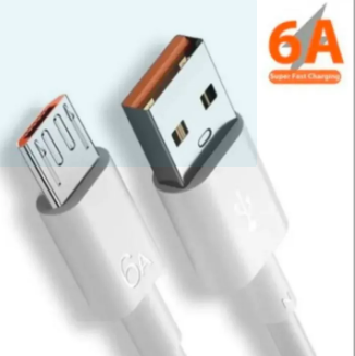 Micro USB 6A - 1м кабель для швидкої зарядки та передачі даних, високошвидкісний Micro USB кабель - изображение 4