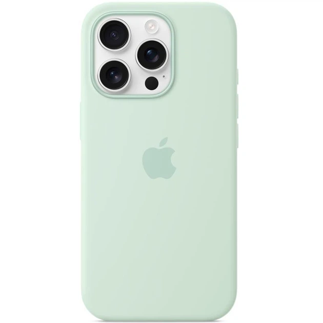 Чехол на Apple iPhone 16 Pro / для айфон 16 про с функцией магсейф MagSafe Aquamarine - Фото 4 Чехол на Apple iPhone 16 Pro / для айфон 16 про с функцией магсейф MagSafe Aquamarine - изображение 4
