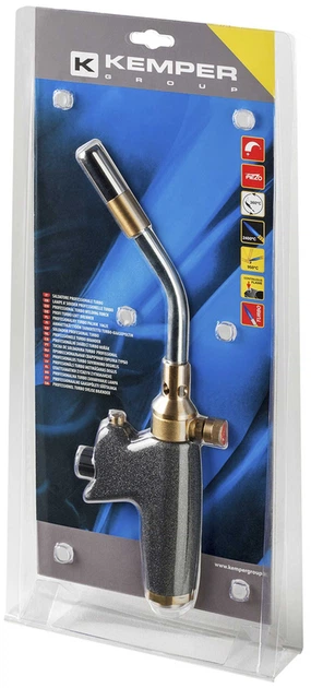 Газовий пальник Kemper 10/2-T1062E для паяння (8008004072445) - зображення 1