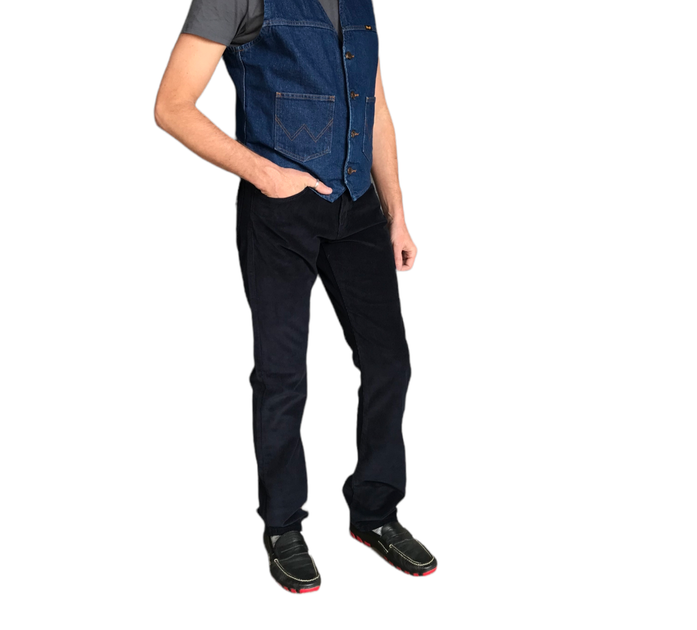 Вельветові джинси Wrangler Black 36x34 чорний - Фото 1 Вельветові джинси Wrangler Black 36x34 чорний - изображение 1