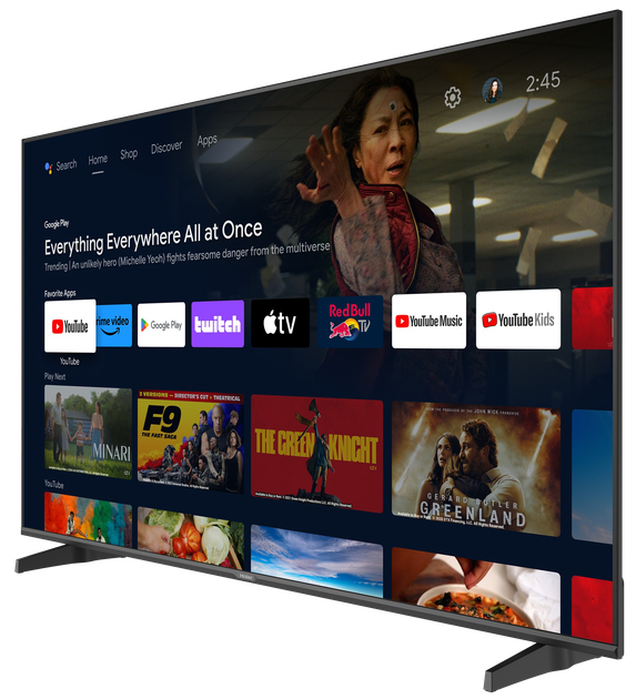 Телевізор Haier H50K85FUX 50" 4K Smart TV Google TV - зображення 2