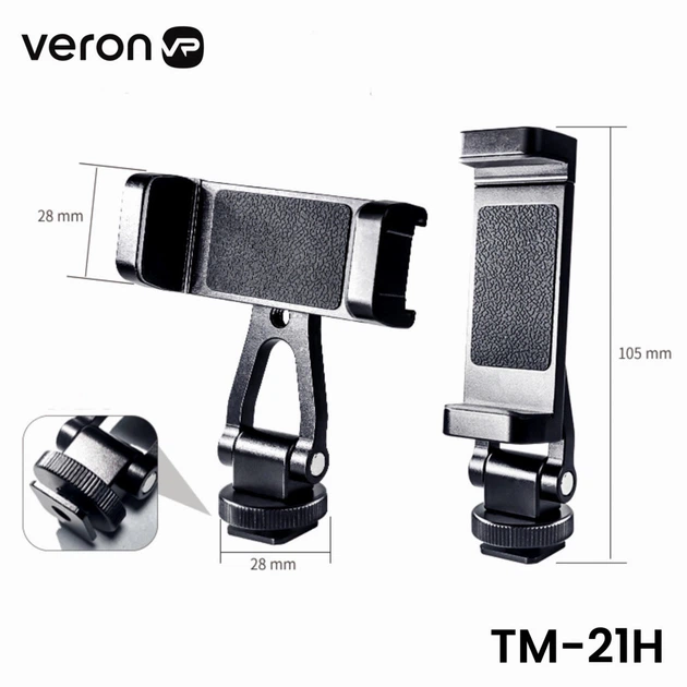 Монопод штатив для смартфонов и камер Veron TM-21H компактный для фото и видео съемки - изображение 7