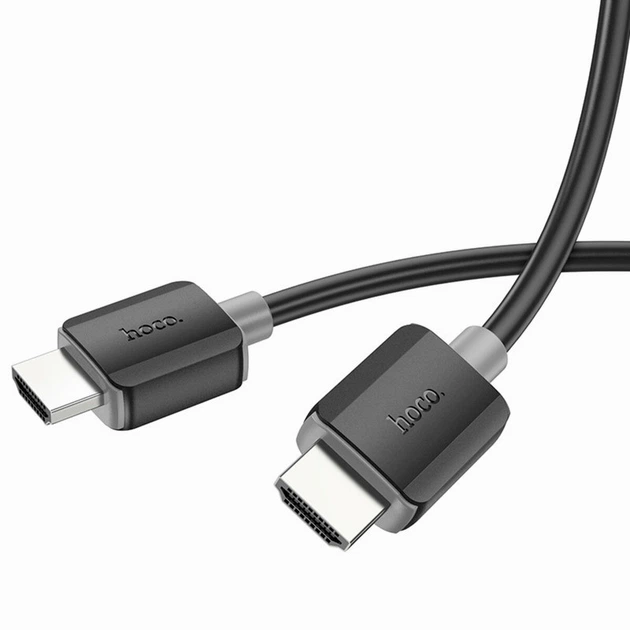 Кабель HDMI 2.0 Male to Male 4K 60Hz для телевізора та комп'ютера висока швидкість передачі даних 1м - зображення 5