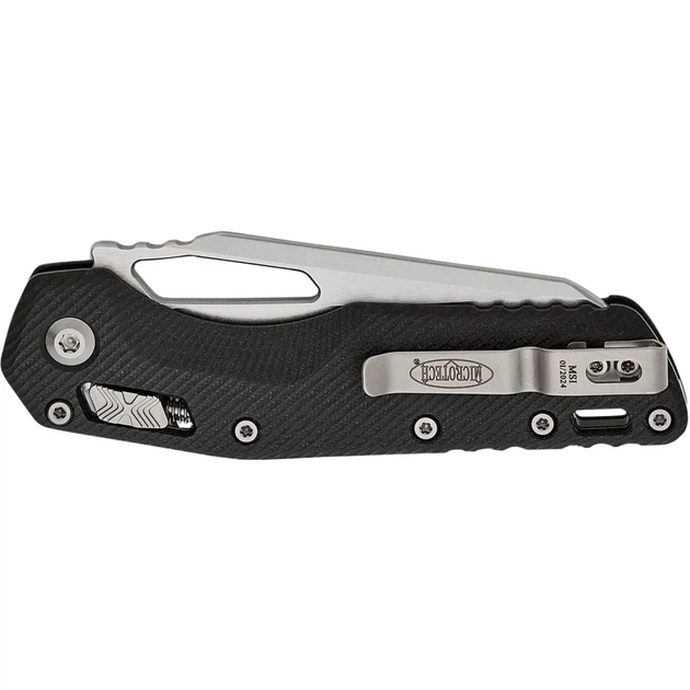 Ніж Microtech MSI Stonewashed G10 Black - зображення 4
