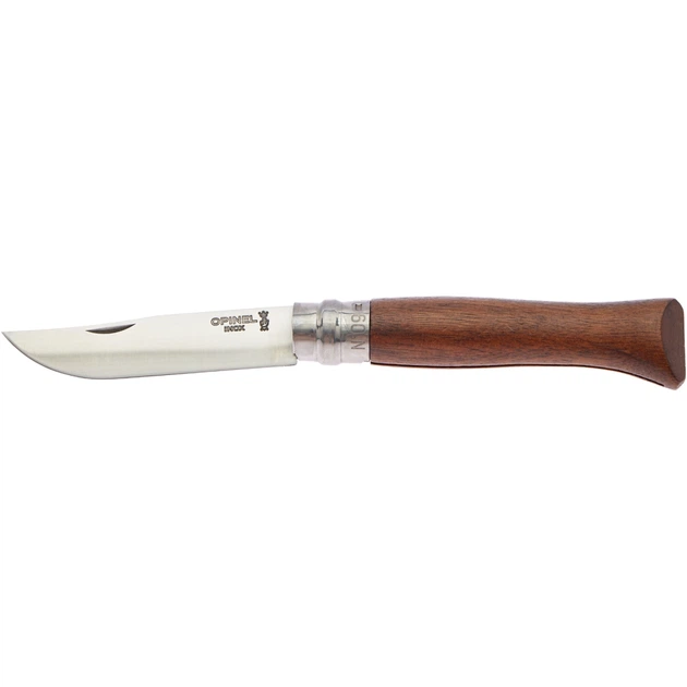 Ніж Opinel №9 VRI Inox Горіх - Фото 1 Ніж Opinel №9 VRI Inox Горіх - зображення 1