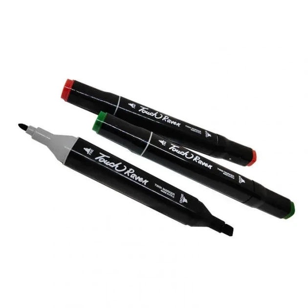 Набір маркерів на спиртовій основі TOUCH Sketch Marker 24 штук - Фото 4 Набір маркерів на спиртовій основі TOUCH Sketch Marker 24 штук - зображення 4