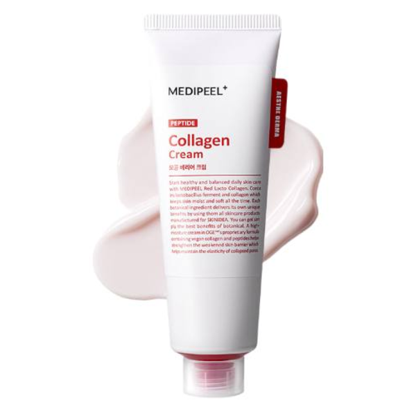 Барьерный крем Medi Peel Red Lacto Peptide Collagen Barrier Cream для лица с коллагеном 80 мл - Фото 3 Барьерный крем Medi Peel Red Lacto Peptide Collagen Barrier Cream для лица с коллагеном 80 мл - изображение 3