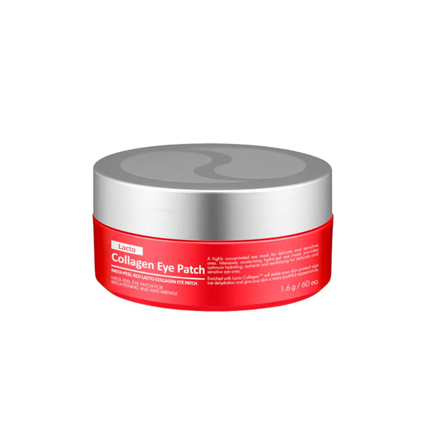 Лифтинг-патчи MEDI PEEL RED LACTO COLLAGEN EYE PATCH для век с гидролизованным коллагеном, 60 шт - Фото 1 Лифтинг-патчи MEDI PEEL RED LACTO COLLAGEN EYE PATCH для век с гидролизованным коллагеном, 60 шт - изображение 1