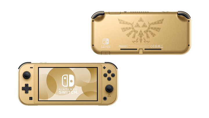 Консоль Nintendo Switch Lite Hyrule Limited Edition 32GB Gold Б/У - изображение 2