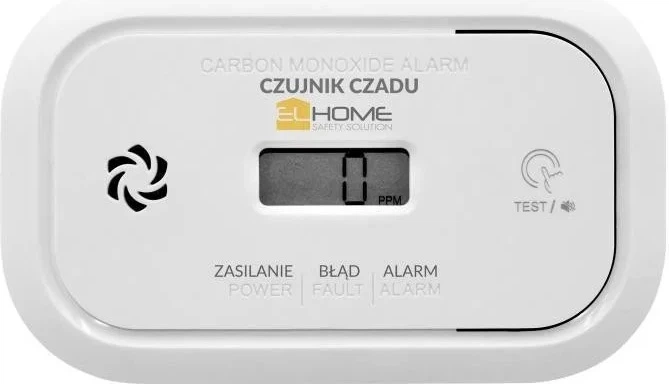 Датчик чадного газу Eura-Tech El-Home CD-17A2v2300/B (5905548270548) - зображення 1