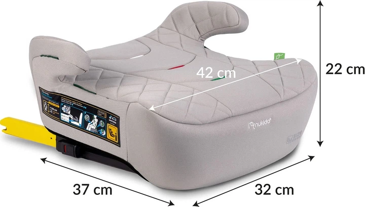Автокрісло Nukido Louis сидіння для дітей 22 - 36 кг Isofix (5903890629830)  - зображення 5