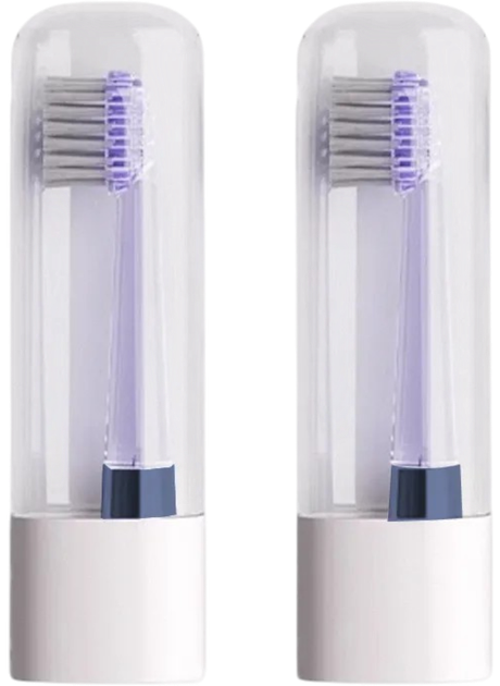 Насадки для зубної щітки Jimok J6 Silver - Grey - зображення 2