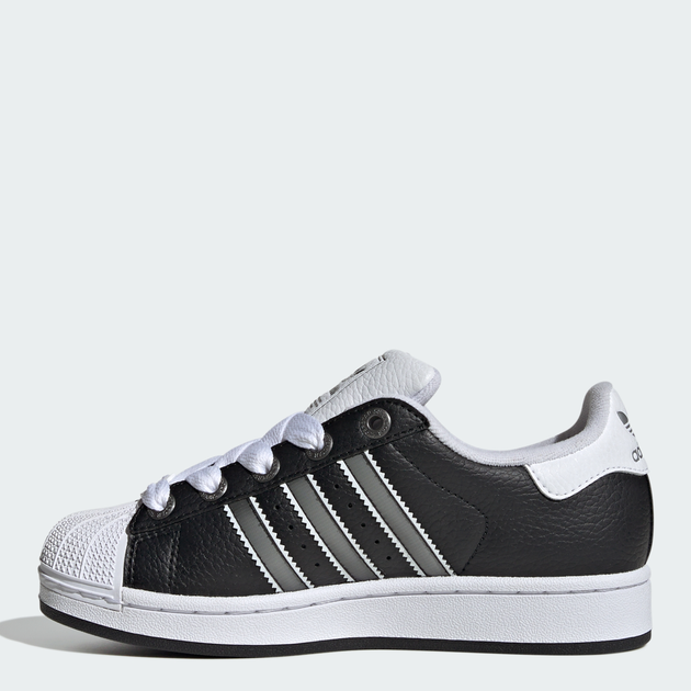 Подростковые кеды для мальчика Adidas Superstar II J JQ0314 38 Core Black (4068801011058) - Фото 3 Подростковые кеды для мальчика Adidas Superstar II J JQ0314 38 Core Black (4068801011058) - изображение 3