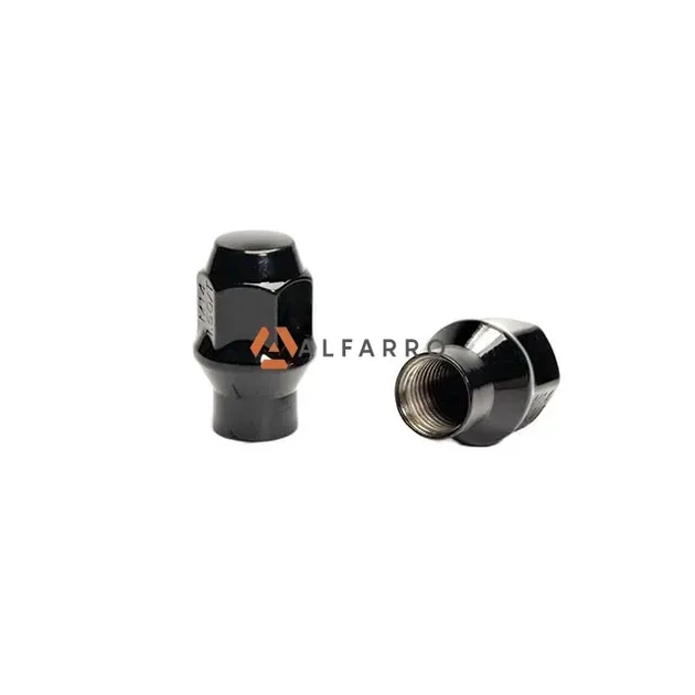 Гайка колесная A411448 ВА ЕТ Cr M14X1,50 Черный Хром высота 36,6 мм Конус с носиком (D=15,5мм), закр., ключ 19мм - изображение 2