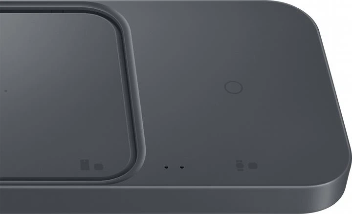 Бездротовий зарядний пристрій Samsung 15W Wireless Charger Duo (w/o TA) Black (Phone + Galaxy Watch / Galaxy Buds) (EP-P5400BBRGRU) - зображення 6