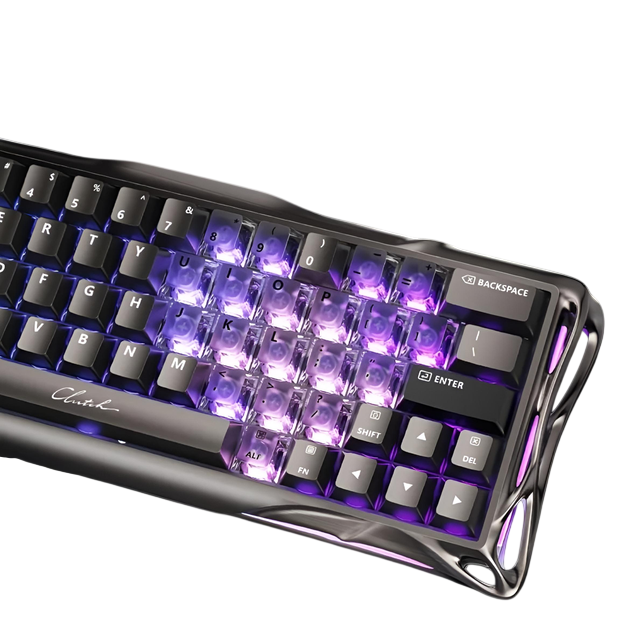 Клавиатура GravaStar Mercury V60 Pro Deluxe Edition GunMetal RGB Black (GSXY-V60PRO-DE-GM) - изображение 2
