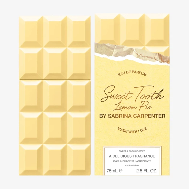 Парфумована вода Sabrina Carpenter "Lemon Pie" 75 мл Sweet Tooth Eau De Parfum - Фото 1 Парфумована вода Sabrina Carpenter "Lemon Pie" 75 мл Sweet Tooth Eau De Parfum - зображення 1
