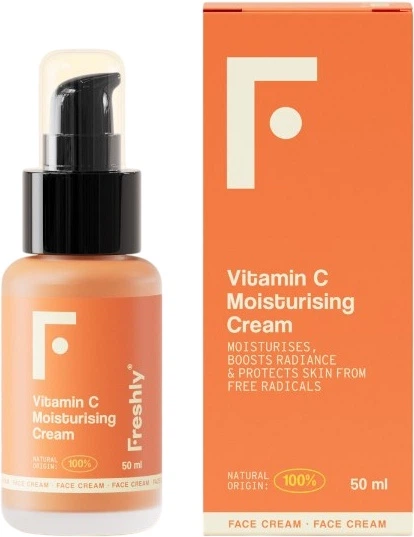 Крем для обличчя Freshly Cosmetics Vitamin C зволожувальний 50 мл (8436616952327) - Фото 1 Крем для обличчя Freshly Cosmetics Vitamin C зволожувальний 50 мл (8436616952327) - зображення 1