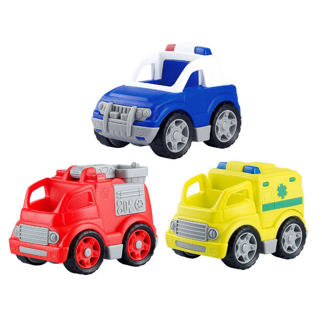 Ігровий набір Playgo Аварійні транспортні засоби 3 елемента (4892401049124) - зображення 2