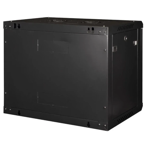 Шафа настінна Hypernet 9U 19" 600x450 ProLine (PL-WMNC-9U-BLACK) - Фото 3 Шафа настінна Hypernet 9U 19" 600x450 ProLine (PL-WMNC-9U-BLACK) - изображение 3