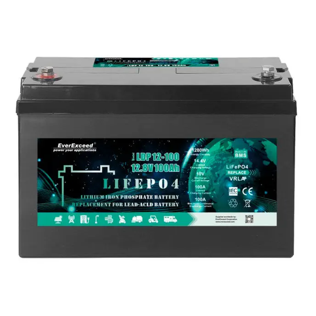 Акумулятор EverExceed LDP12-100 (12.8V100Ah) - зображення 8