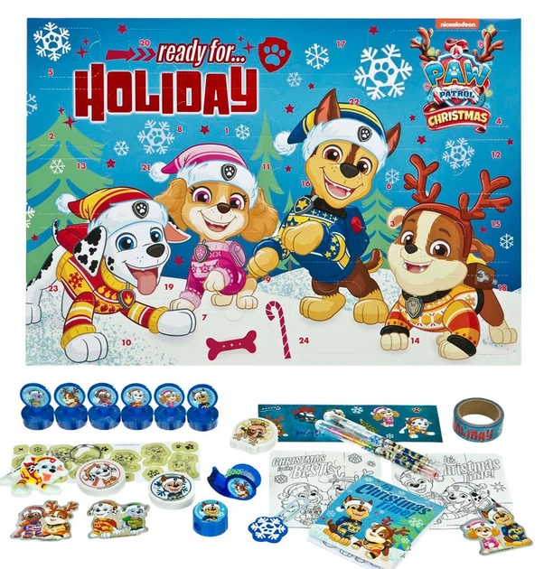 Адвент календар Undercover Paw Patrol Christmas Ready for Holiday 2025 (4043946323372) - зображення 3