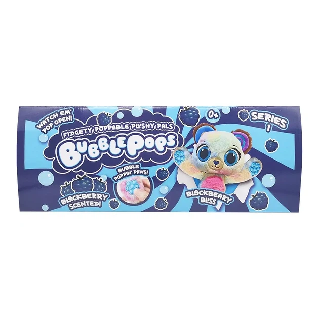 М'яка іграшка Bubble Pops Чорничне медвежа 20 см (2402005/8) - зображення 2